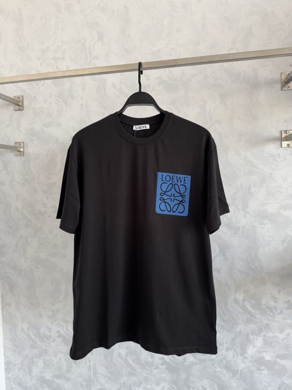 Loewe Erkek Siyah T-Shirt Premium 2025