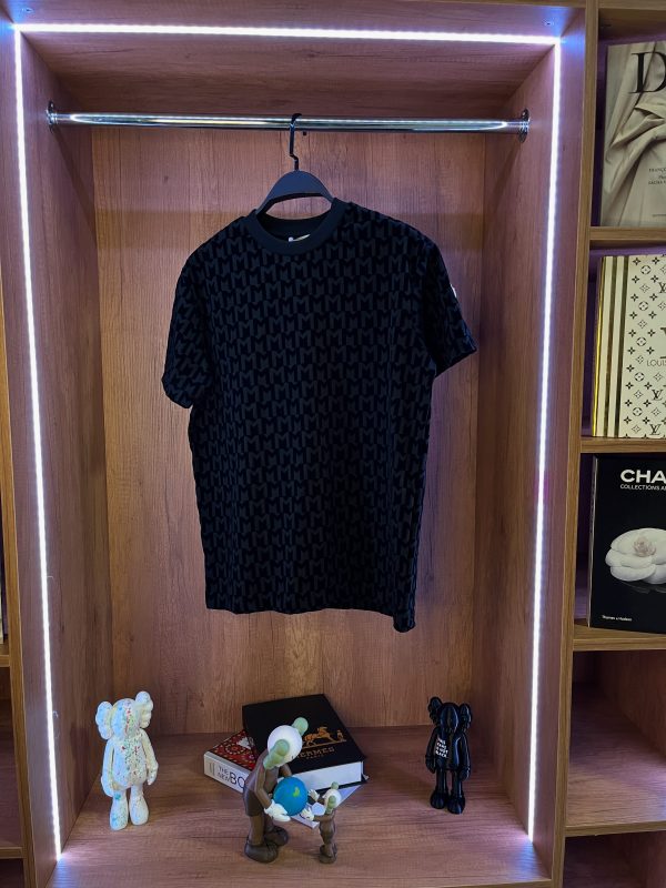 Moncler Erkek Siyah T-Shirt Premium 2025