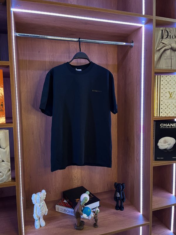 BURBERRY Erkek Siyah T-Shirt Premium 2025