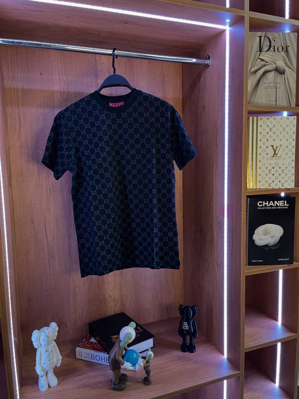 Gucci Erkek Siyah T-Shirt Premium 2025