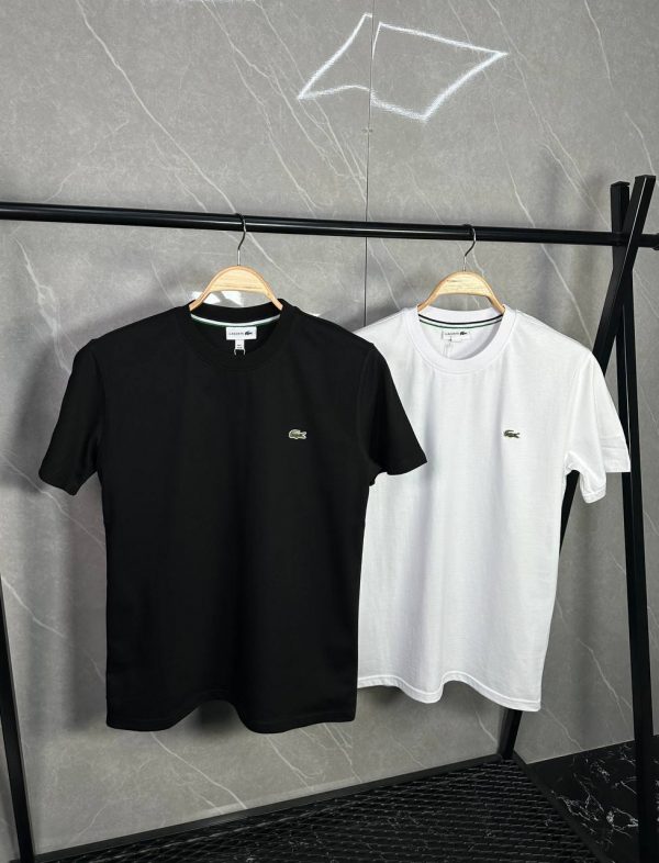 LACOSTE BEYAZ T-SHİRT PREMİUM 2025 - Görsel 4