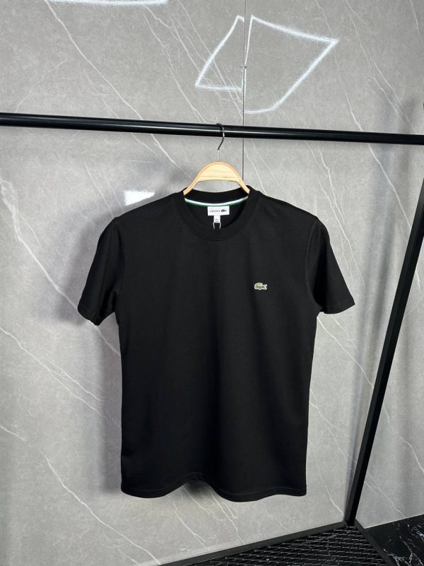 LACOSTE SİYAH T-SHİRT PREMİUM 2025