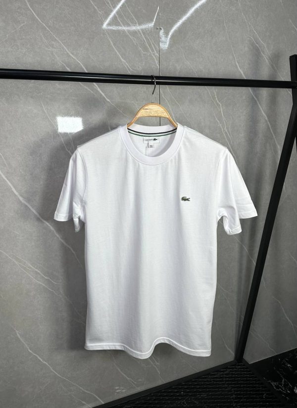 LACOSTE BEYAZ T-SHİRT PREMİUM 2025