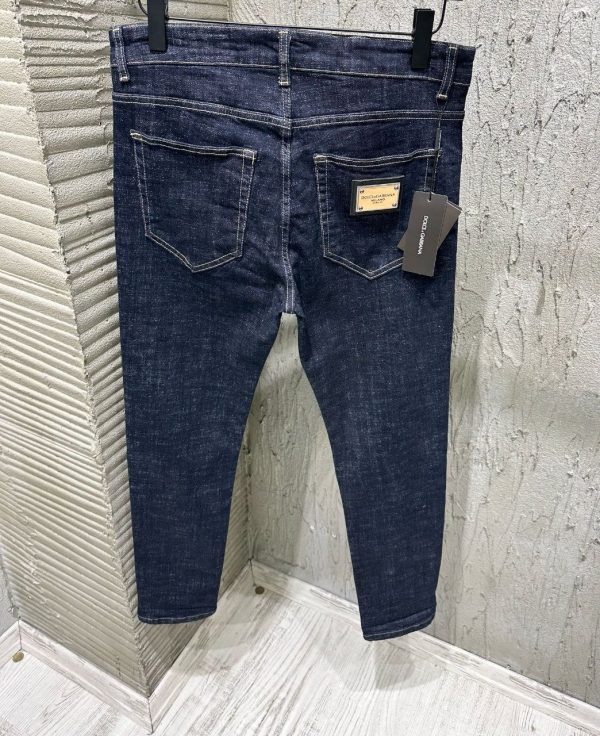 DOLCE GABBANA LACİVERT PANTOLON PREMİUM 2025 - Görsel 2