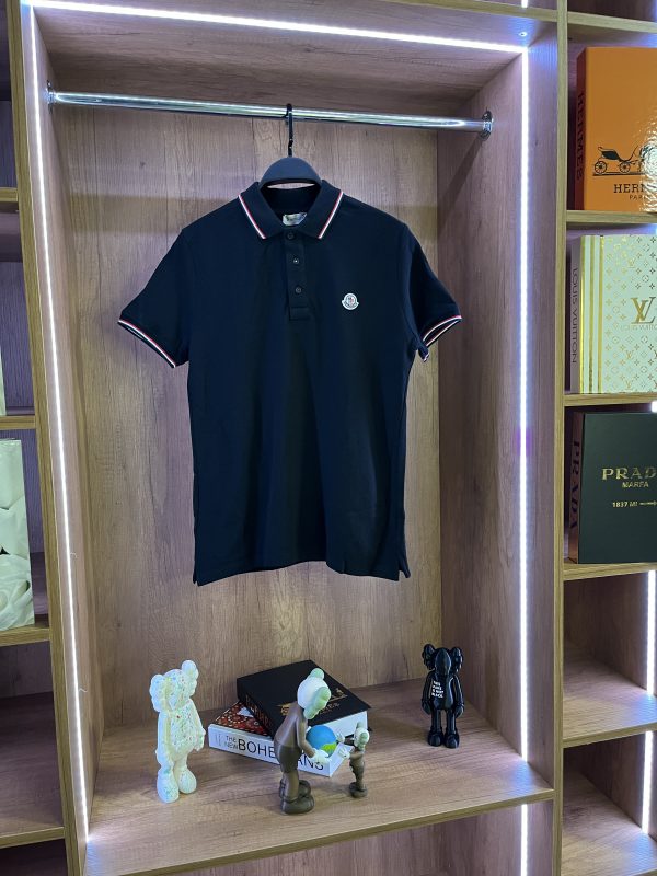 Moncler Erkek Siyah T-Shirt Premium 2025
